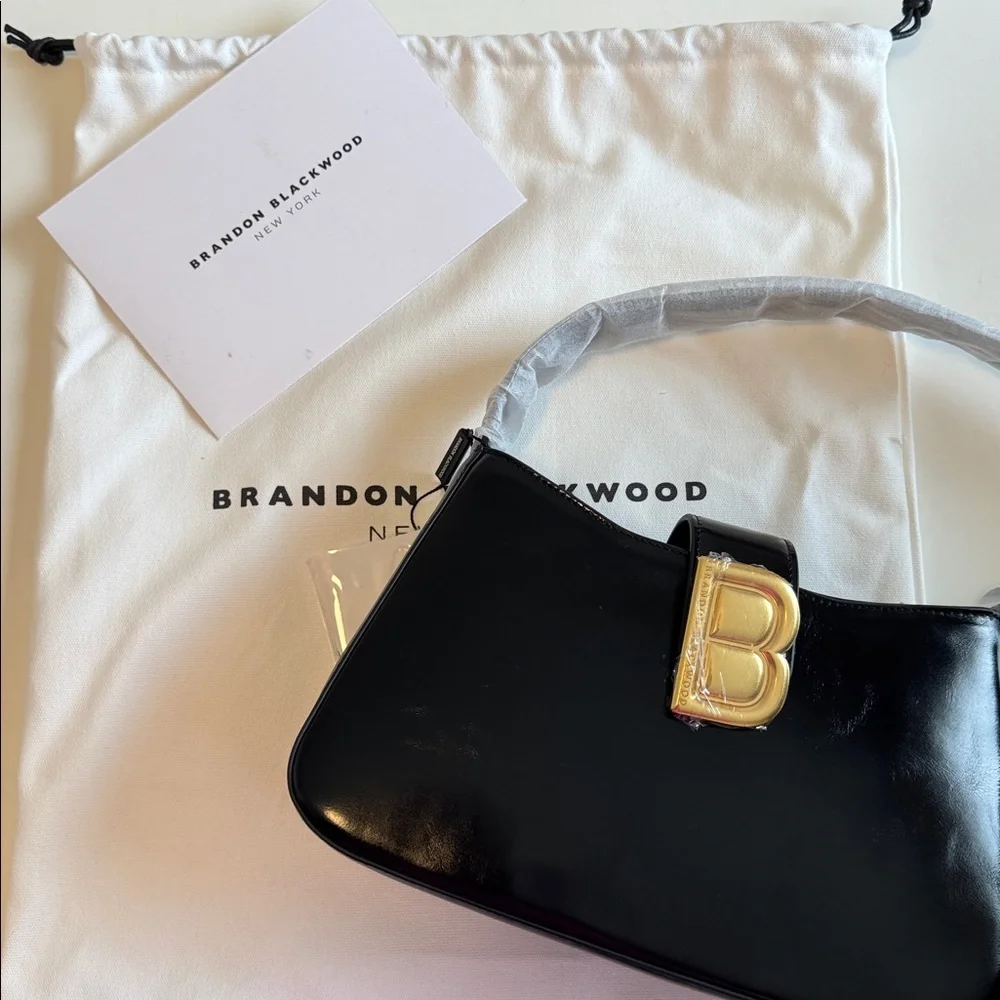 BRANDON BLACKWOOD Daphne Bag in Black - Picture 7 of 10